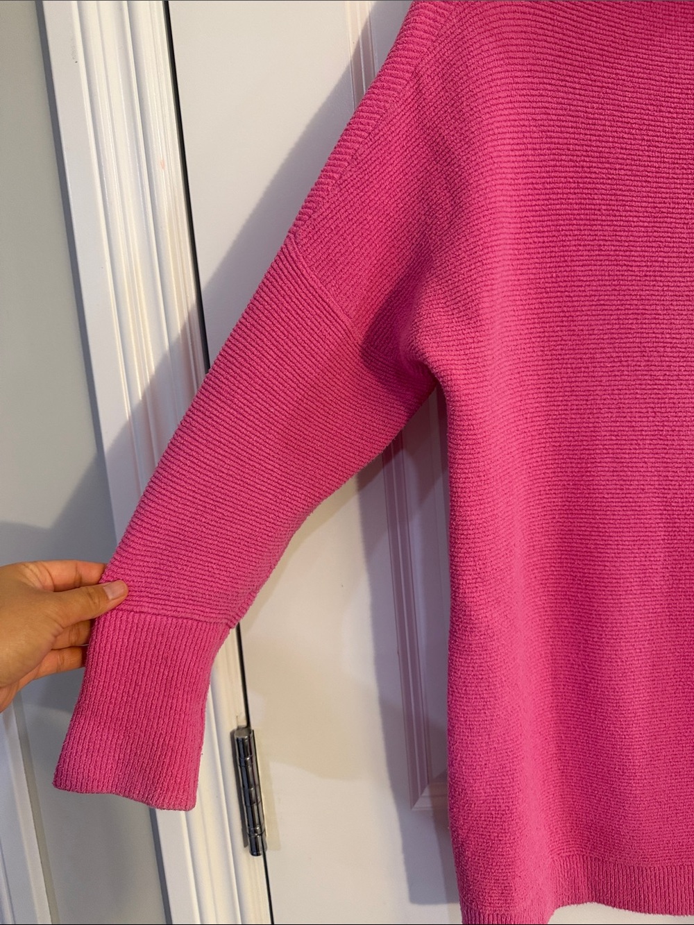 Free People “Ottoman Slouchy Tunic” (Raspberry Rose) - #170 - Picture 3 of 7